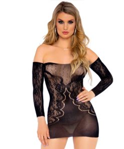 kanten kleedje mouwloos