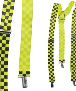 fluo neon gele bretellen