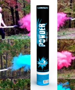 powder shooter blauw