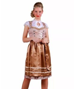 Dirndl tirol goud beige luxe