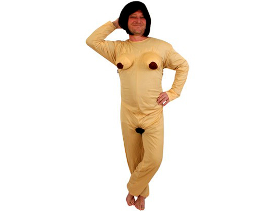 naakt kostuums EVA vrouw (50-52)