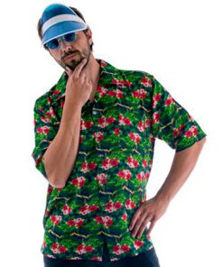 hawaiishirt groen