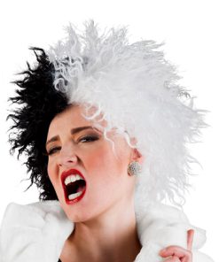 Cruella de ville pofpruik deluxe