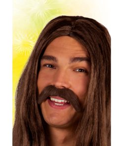 60s hippie snor bruin