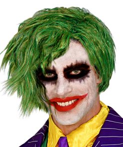 The joker pruik groen vuilgroen