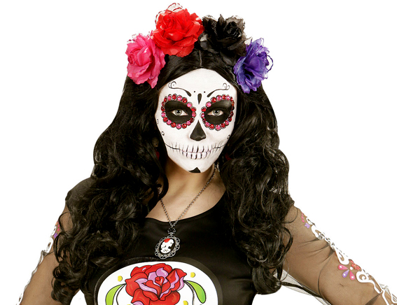 Rode glitterbloem deluxe