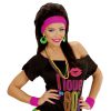 Zweetband set NEON roze