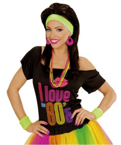 Zweetband set NEON groen