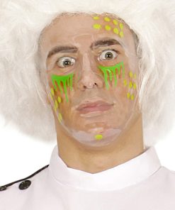 Transparant masker groen - geel