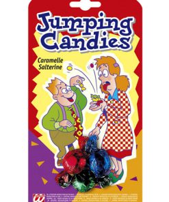 Farcen springende snoepjes