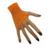 Nethandschoenen fluo neon oranje