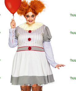 It clown jurk grijs ecru X