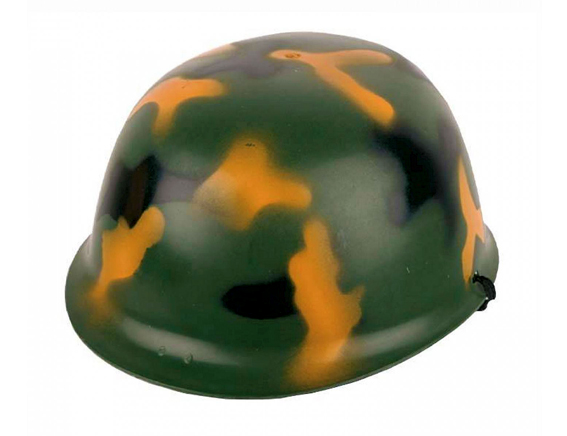 Leger helm groentinten