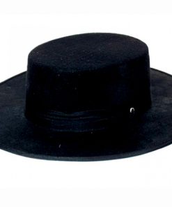 Zorro hoed zwart