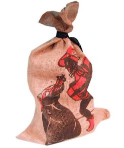 Jutte zak sinterklaas met piet opdruk