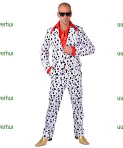 Dalmatier kostuum zachte pelsstof