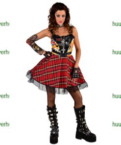 Punk guns n roses madonna jurk 