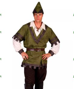 Robin hood groen bruin ecru