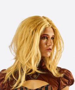 Pruik blond zonder frou