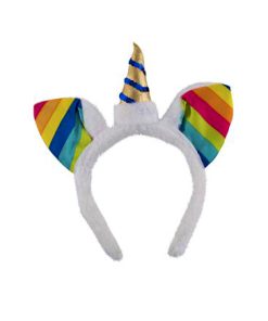 Eenhoorn diadeem regenboog