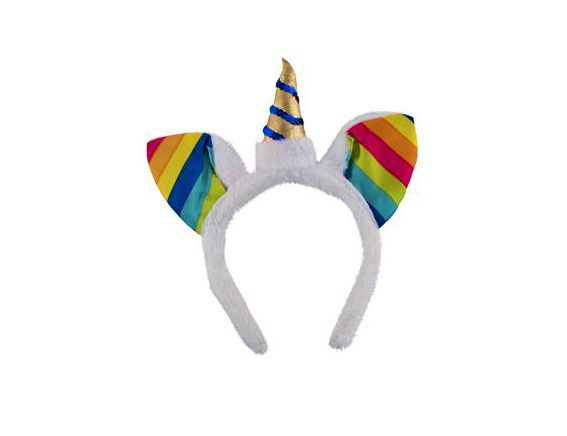 Eenhoorn diadeem regenboog