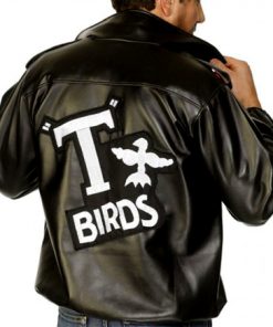 T birds jas zwart met opdruk