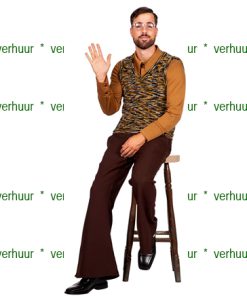 Retro dude bruintinten 