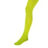 Fluo kousenbroek one size Fluogeel