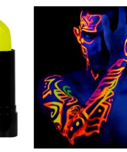 Neon lippenstift fluo geel