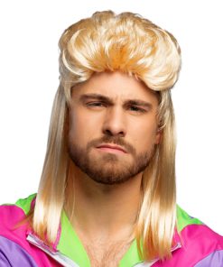 Blonde nektapijt pruik New Kids