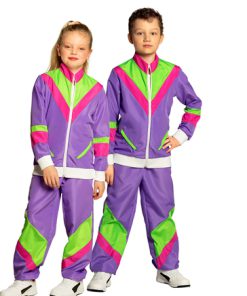 New kids KIND jogging paars felle tracksuit