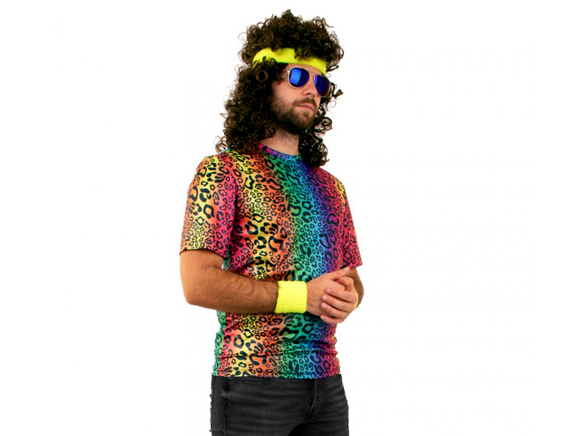 Tshirt multicolor panterprint