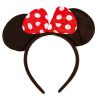 Minnie mouse diadeem rood zwart