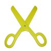 Plastic jumbo schaar felgeel