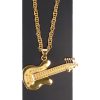 Gitaar ketting goud blingbling