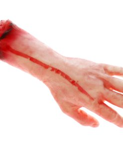 Bloederige arm afgehakte lichaamsdelen