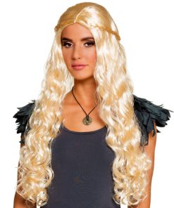 game of thrones pruik blond gebekt