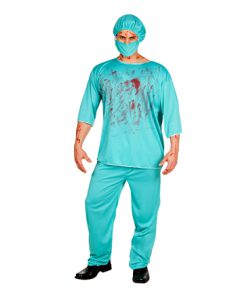 Zombie nurse bloed herenmodel