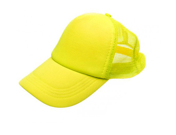 Fluo pet geel effen
