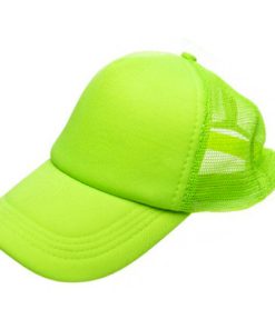 Fluo pet groen effen