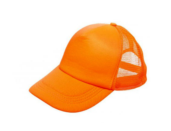 Fluo pet oranje effen