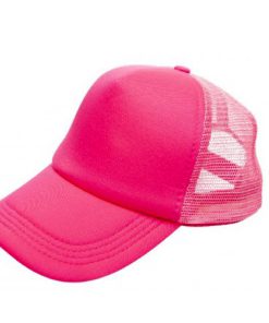 Fluo pet roze effen