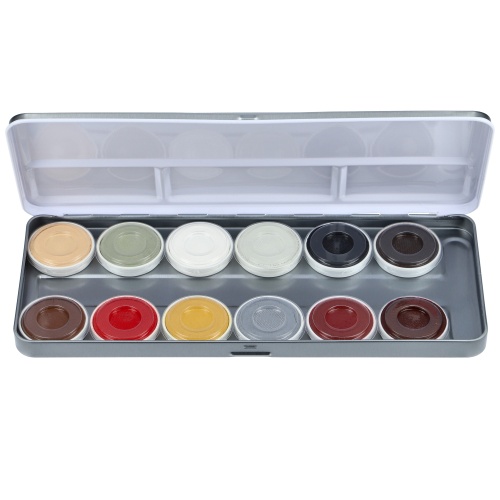 Grime palette waterschmink  FEARSOME   (uiterst kindvriendelijk)