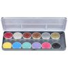Grime palette waterschmink  DUO SHIMMER   (uiterst kindvriendelijk)