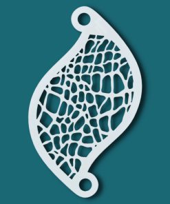 Stencil   reptile  reptiel