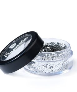 Losse glitters   zilver  (bio afbreekbaar)