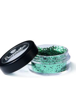 Losse glitters   groen  (bio afbreekbaar)