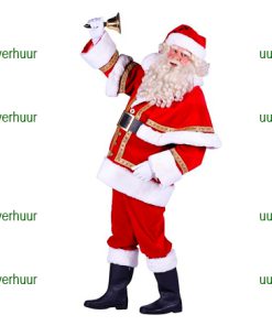 TE HUUR Kerstman luxe met Rendierknopen