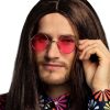 Rode hippie rond sixties bril