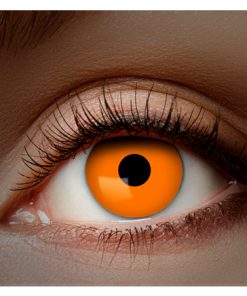Lenzen UV oranje halloween cosplay elftopia
